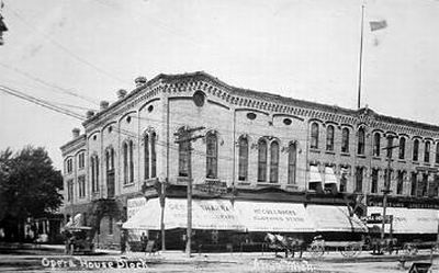 Alma Opera House - Old Photo (newer photo)